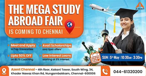 azent overseas education - chennai